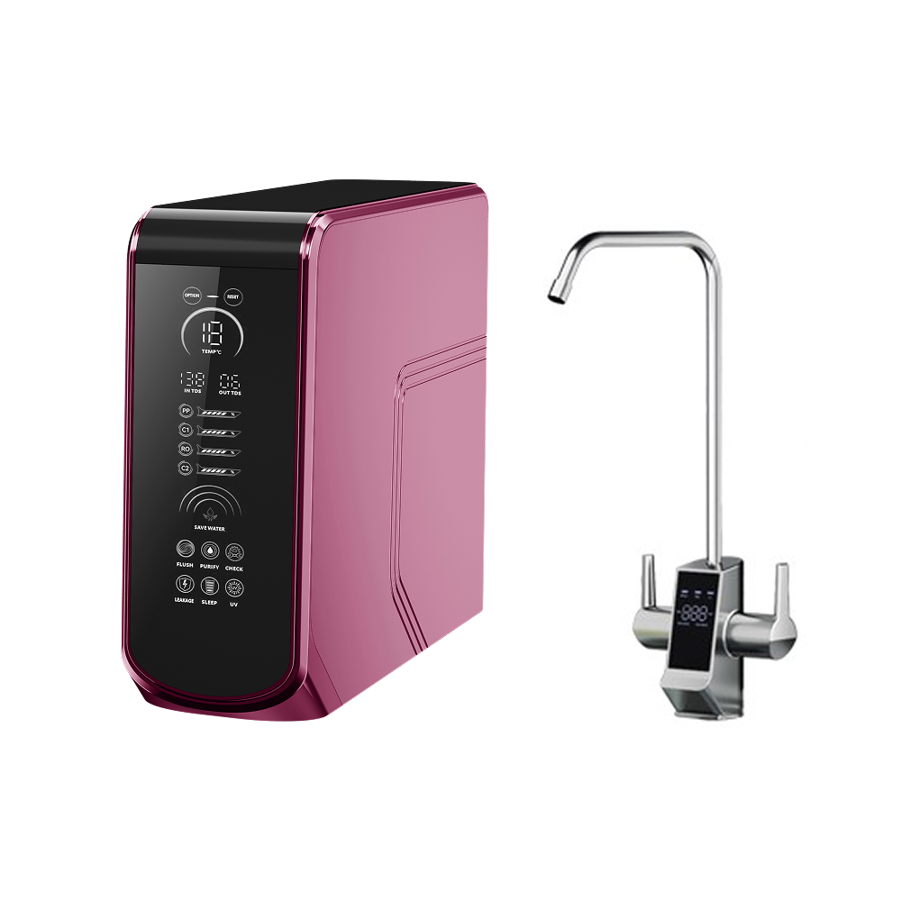 Система обратного осмоса Terwa Сигма 800G (розовый)