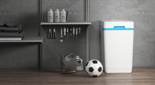 Система для умягчения и обезжелезивания воды для частного дома WS800 (А800, S800)